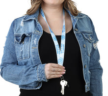 Load image into Gallery viewer, white nurse lanyard
