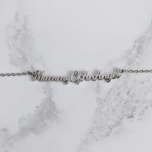angel necklace