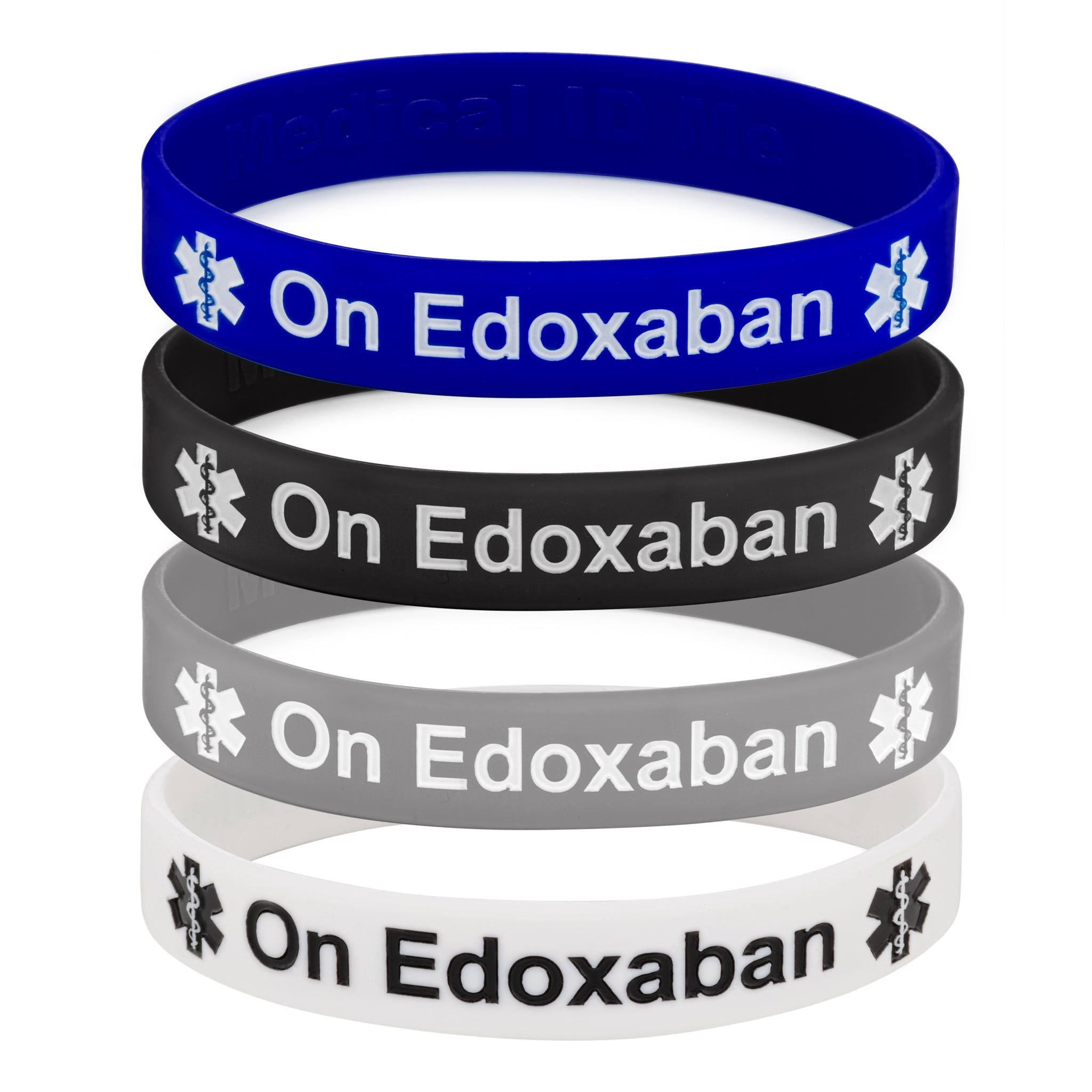 Jewellery Medical ID Me Tagged Silicone Bands