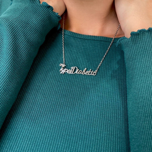 Type 1 diabetic necklace