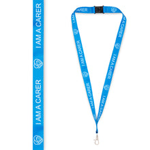 Load image into Gallery viewer, i am a carer lanyard
