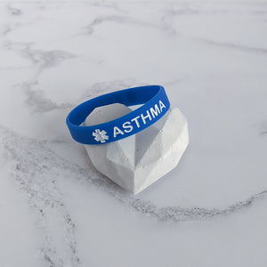 Medical alert Asthma Bracelet 