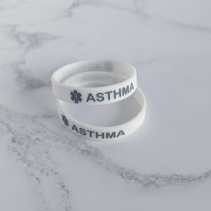 Asthma Awareness wristbands
