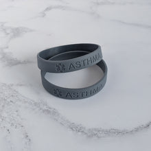 Load image into Gallery viewer, Asthma Medical Awareness Bracelets
