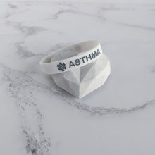 Load image into Gallery viewer, Asthma Wristband to alert others 
