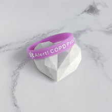 Load image into Gallery viewer, COPD Awareness Bracelet
