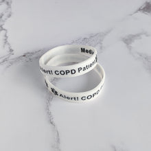 Load image into Gallery viewer, Alert COPD Alert Bracelets (pack of 4)
