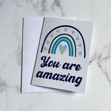 Load image into Gallery viewer, Positivity Greeting Card | You Are Amazing
