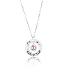Load image into Gallery viewer, Do not resuscitate necklace
