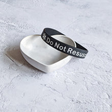 Load image into Gallery viewer, Black DNR wristband

