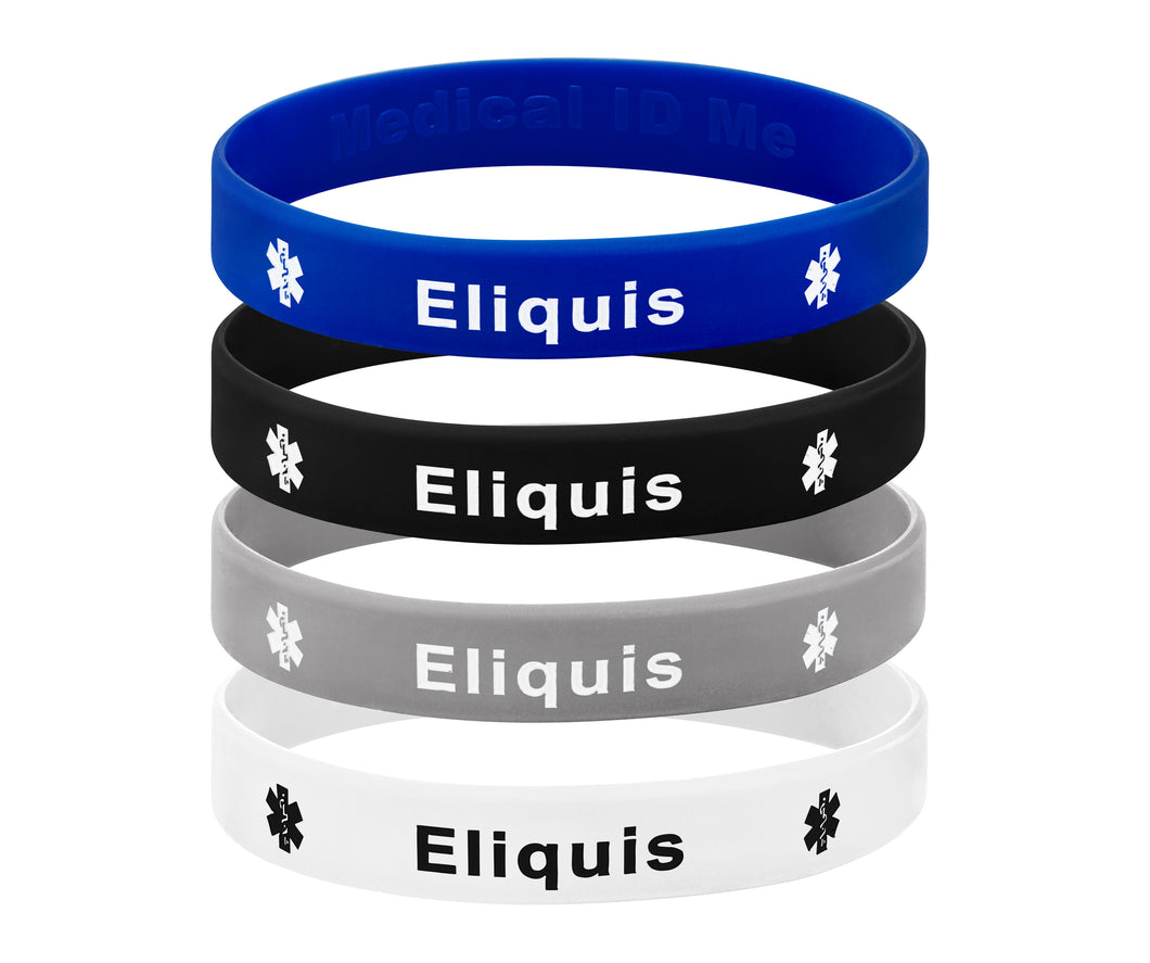 eliquis blood thinner bracelet