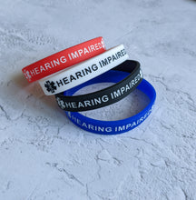 Load image into Gallery viewer, Hearing Impaired Awareness Wristband

