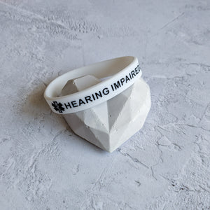 hearing impairment bracelet