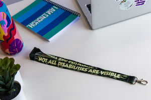 hidden disability lanyard