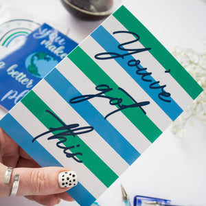 Positivity Greeting Card | You've Got This