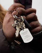Load image into Gallery viewer, you are enough keyring 
