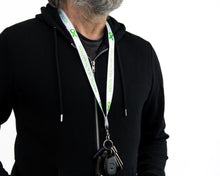 Load image into Gallery viewer, mental health matters white lanyard 
