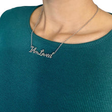 Load image into Gallery viewer, I am loved mental health necklace
