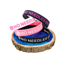 Load image into Gallery viewer, No Needles or BP in This Arm Bracelet (Pack of 4)
