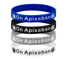 Load image into Gallery viewer, on apixaban wristbands
