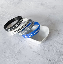 Load image into Gallery viewer, On Rivaroxaban Alert Bracelet
