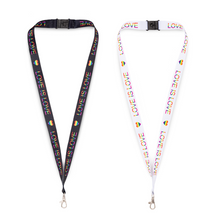 Load image into Gallery viewer, love is love lanyard
