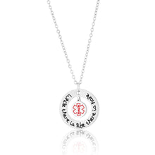 Load image into Gallery viewer, while there is life there is hope necklace
