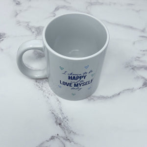 I choose to be happy mug 