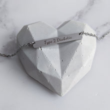 Load image into Gallery viewer, type 2 diabetic necklace
